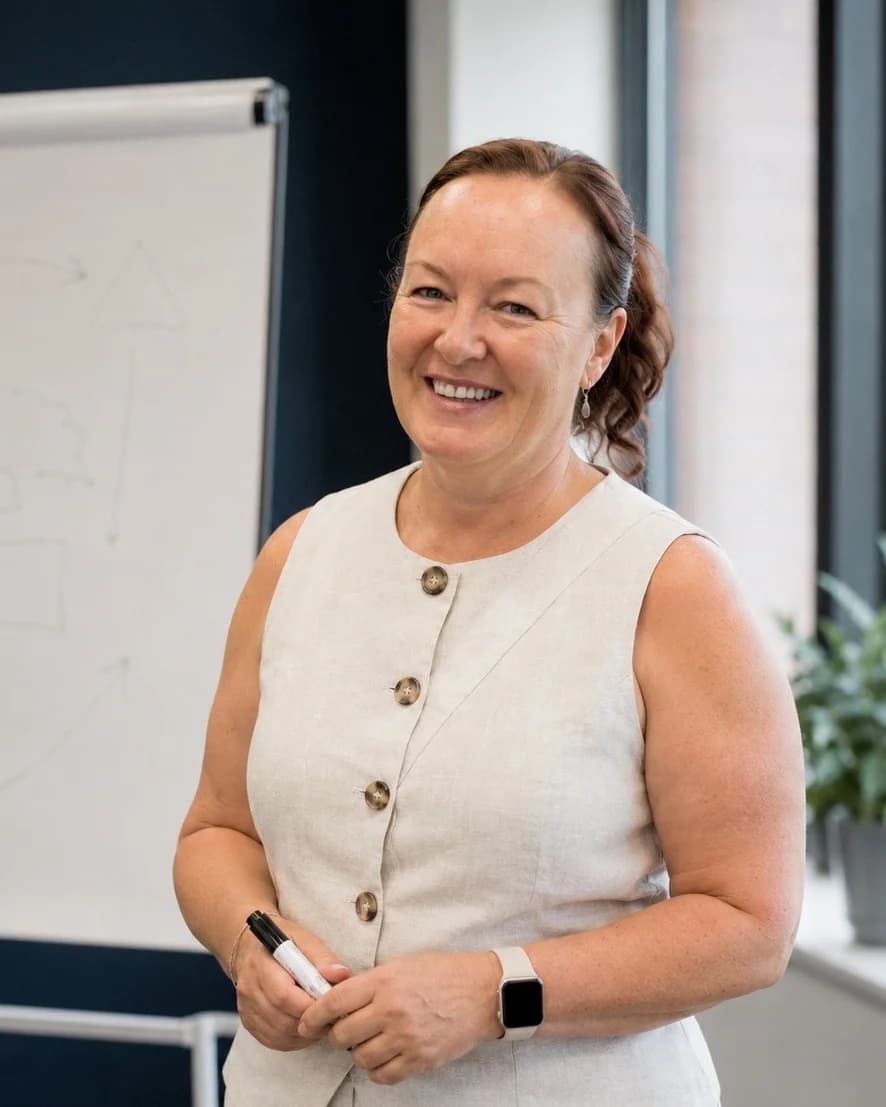 Pam, founder of Performance & Confidence Training